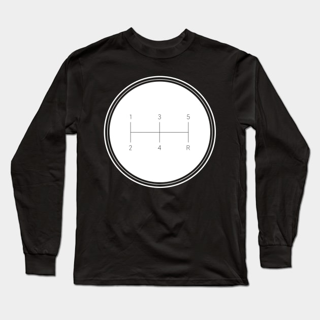 CamCo Stick shift knob Long Sleeve T-Shirt by CamcoGraphics